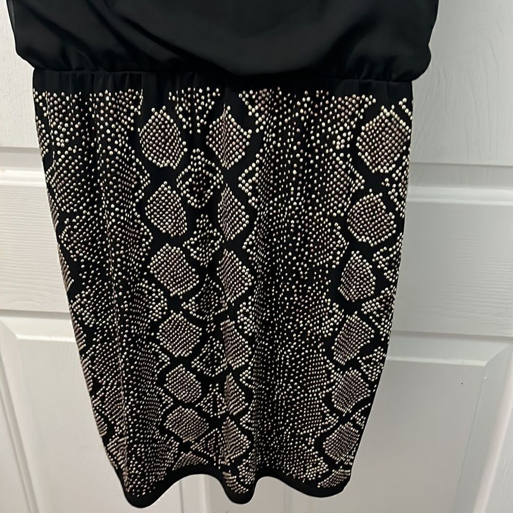Cache Gold Beaded Dress - Picture 7 of 8